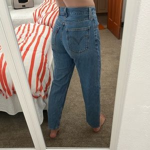 Blue dark classic levis